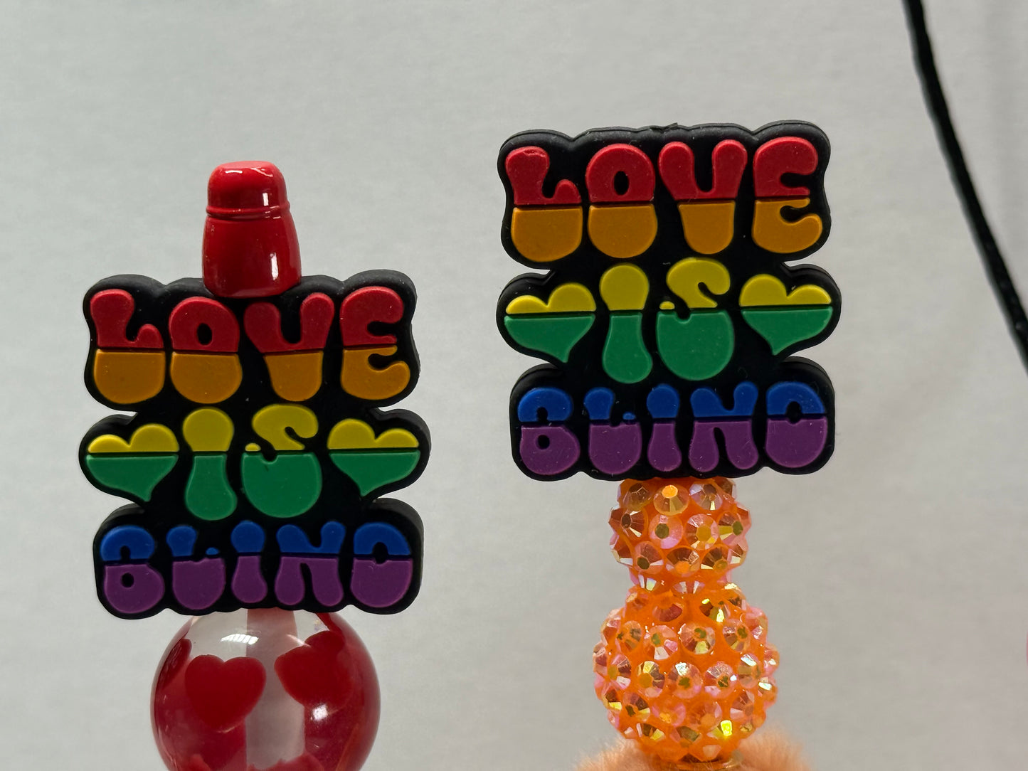 Pride Month! Love is Blind pens and Car Charm