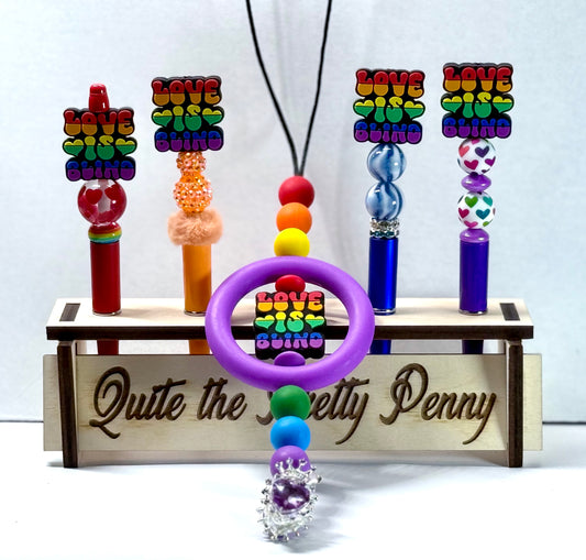 Pride Month! Love is Blind pens and Car Charm