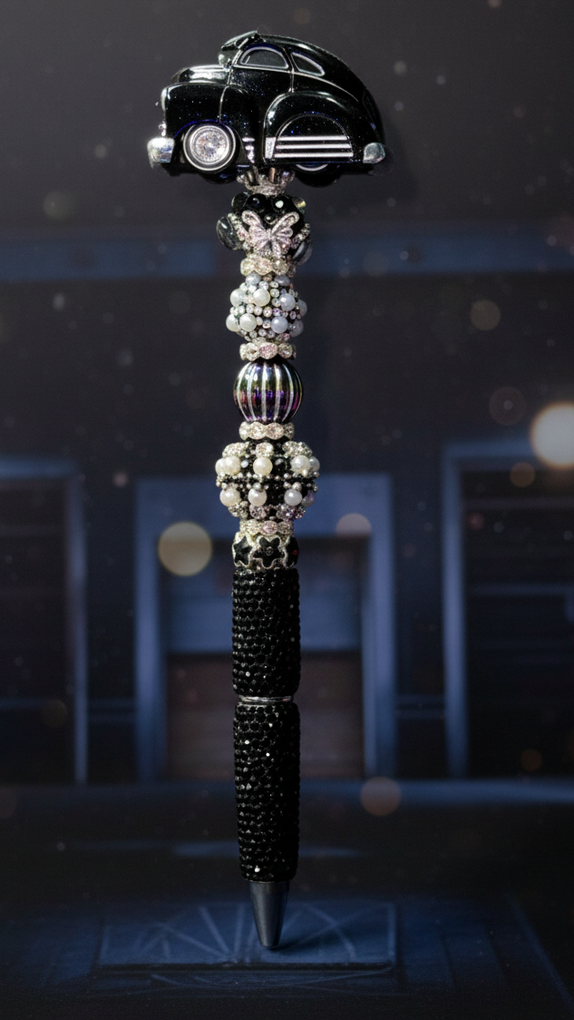 Classic Car Collector Beaded Pens