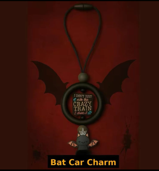 Crazy Train - Oz inspired Car Charm, Badge Reel, Pen and Keychain
